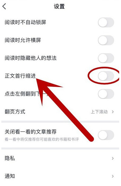 微信读书怎么开启正文首行缩进[图片2]