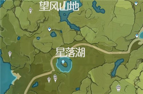 原神蒲公英籽采集路线布图图2