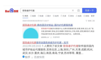 电脑如何使用静态ip 领导者ip代理软件推荐图1